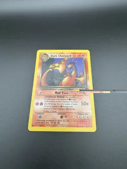 Pokemon TCG Team Rocket Dark Charizard 21/82 Non Holo Rare LP/MP - Image 1