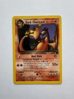 Dark Charizard TCG Team Rocket 21/82 Non-Holo Rare Pokemon Card - Image 1
