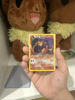 1st Edition Dark Charizard 21/82 Team Rocket Non Holo Rare Pokemon Card - Image 3
