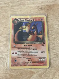 Pokemon Dark Charizard Team Rocket Non-Holo Rare Card 21/82 HP - Image 1