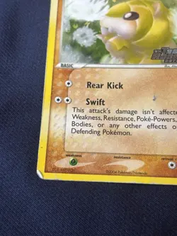 Sandshrew 74/109 Team Rocket Returns Reverse Holo Pokemon card played - Image 4