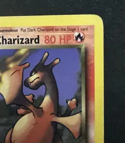 Dark Charizard 21/82 Non Holo Rare Team Rocket Pokemon TCG Wotc - Image 4