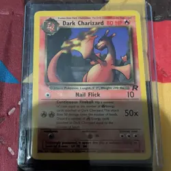 Pokemon Dark Charizard Team Rocket Non-Holo Rare Card 21/82 HP - Image 1