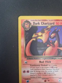 Dark Charizard 21/82 Non Holo Rare Team Rocket Pokemon Card WOTC LP - Image 3