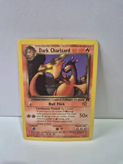 Pokemon TCG Dark Charizard 21/82 Non-Holo Rare Team Rocket 2000 - Image 1