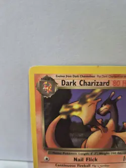 Pokemon TCG Dark Charizard 21/82 Non-Holo Rare Team Rocket 2000 - Image 2