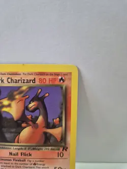Pokemon TCG Dark Charizard 21/82 Non-Holo Rare Team Rocket 2000 - Image 3