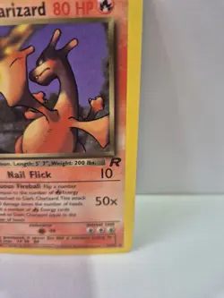Pokemon TCG Dark Charizard 21/82 Non-Holo Rare Team Rocket 2000 - Image 4