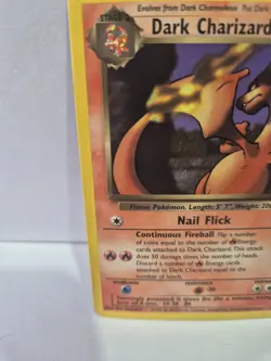 Pokemon TCG Dark Charizard 21/82 Non-Holo Rare Team Rocket 2000 - Image 5