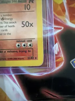Pokemon TCG Dark Charizard 21/82 Non-Holo Rare Team Rocket 2000 - Image 4