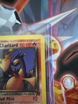 Pokemon TCG Dark Charizard 21/82 Non-Holo Rare Team Rocket 2000 - Image 5