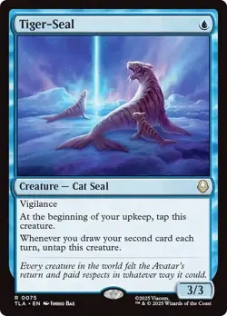 TIGER-SEAL x1 mtg NM-M The Last Airbender 1 Rare - Image 1