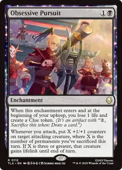 OBSESSIVE PURSUIT x4 mtg NM-M The Last Airbender 4 Rare - Image 1