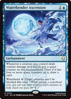 WATERBENDER ASCENSION x1 mtg NM-M The Last Airbender 1 Rare - Image 1