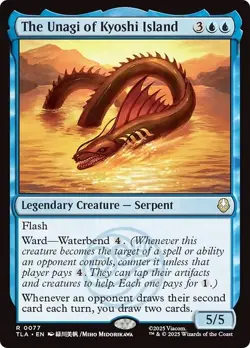 THE UNAGI OF KYOSHI ISLAND x1 mtg NM-M The Last Airbender 1 Rare - Image 1
