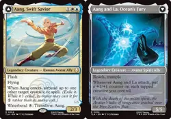 AANG, SWIFT SAVIOR x1 mtg NM-M The Last Airbender 1 Rare - Image 1
