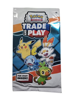 Pokemon 2020 Trade & Play NEW SEALED Kit - 1 Three Card Fun Pack + More - Image 1