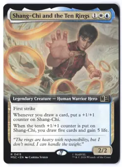 Shang-Chi and the Ten Rings (Extended Art) MSC 415 MTG R NM - Image 1