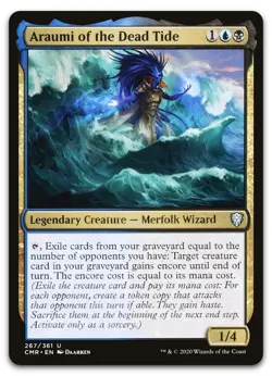 Araumi of the Dead Tide #267 (LP) Commander Legends CMR Magic MTG - Image 1