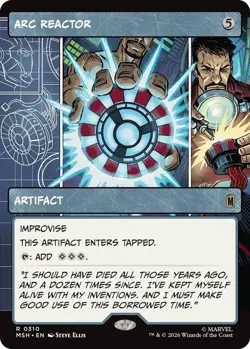 Arc Reactor - Borderless Light Play, English Magic the Gathering MTG Marvel Supe - Image 1