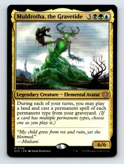 Muldrotha, the Gravetide M Commander: Lorwyn Eclipsed 128 NM - Image 1
