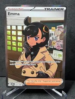 Emma 107/086 Ultra Rare Chaos Rising Pokemon Holo Near Mint - Image 1
