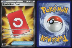 Special Red Card 113/086 Ultra Rare Chaos Rising Holo Near Mint - Image 3