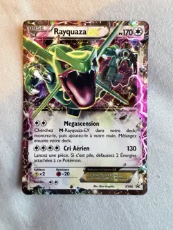 Carte Pokemon Rayquaza EX XY66 Promo XY Francais Holo 2016 - Image 1