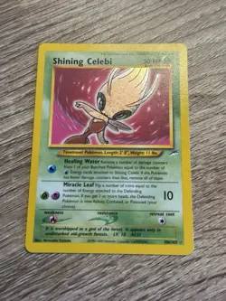 Pokemon TCG Shining Celebi Holo Neo Destiny 106/105 - Excellent+ - Best On EBay - Image 1