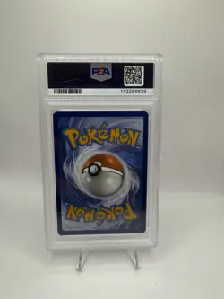 2025 POKEMON SVP EN-SV BLACK STAR PROMO #203 TEAM ROCKET'S WOBBUFFET PSA 9 - Image 2