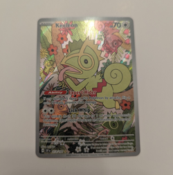 Pokemon TCG Kecleon 213/191 Illustration Rare Full Art Holo SSP English 2024 - Image 1