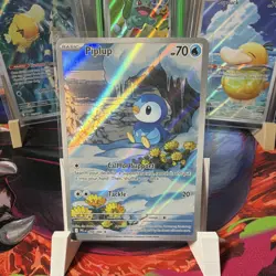 The Pokemon Company Piplup 098/094 Illustration Rare Full Art Holo 70HP English - Image 1
