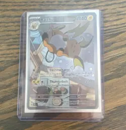 Pokemon TCG Paldea Evolved Raichu 211/193 Illustration Rare Full Art Holo EN - Image 1