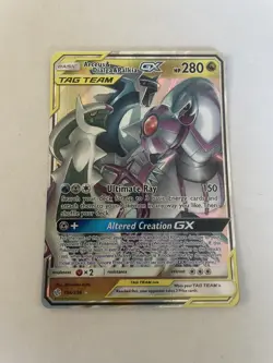 Arceus & Dialga & Palkia GX 156/236 Pokemon TCG Cosmic Eclipse Ultra Rare NM-LP - Image 1