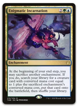 Enigmatic Incarnation #215 (LP) Theros Beyond Death THB Magic MTG - Image 1