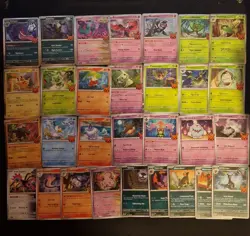 Pokemon 2024 TRICK OR TRADE HALLOWEEN 30/30 Near Mint Mini Master Set COMPLETO - Image 1