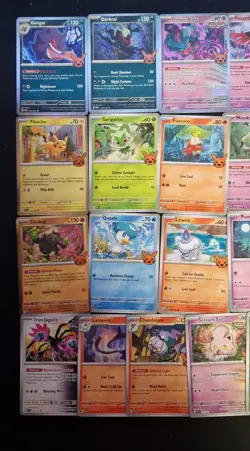 Pokemon 2024 TRICK OR TRADE HALLOWEEN 30/30 Near Mint Mini Master Set COMPLETO - Image 2