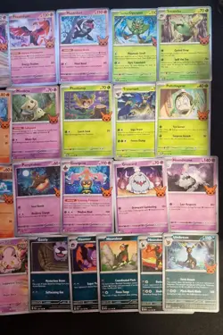 Pokemon 2024 TRICK OR TRADE HALLOWEEN 30/30 Near Mint Mini Master Set COMPLETO - Image 3