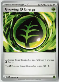 Growing Grass Energy - 086/088 (Non-Holo) [PR - 086/088]PokemonDeck Exclusive... - Image 1