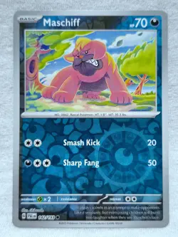 Maschiff 142/193 Sv02: Paldea Evolved Reverse Holo Pokemon TCG - Image 1