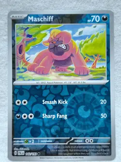 Maschiff 142/193 Sv02: Paldea Evolved Reverse Holo Pokemon TCG - Image 3