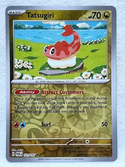 Tatsugiri 131/167 Reverse Holo Uncommon Twilight Masquerade Pokemon - Image 1