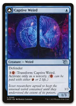 Captive Weird #49 (LP) March of the Machine MOM Magic MTG - Image 1