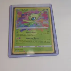 Pokemon Celebi 009/185 Amazing Rare Holo - Vivid Voltage - Glitter Foil - Image 3