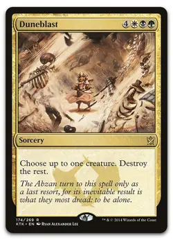 Duneblast #174 (LP) Khans of Tarkir KTK Magic MTG - Image 1