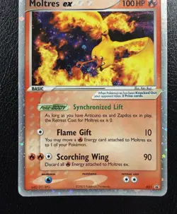 Moltres Ex 031 Black Star Promo Nintendo Collector's Window Pokemon TCG MP - Image 3