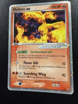 Moltres Ex 031 Black Star Promo Nintendo Collector's Window Pokemon TCG MP - Image 4