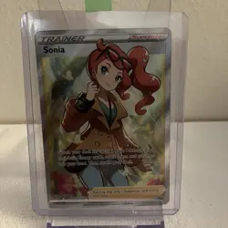 Sonia (Full Art) - SWSH02: Rebel Clash (SWSH02) 192/192 Pokemon Eng Near Mint NM - Image 1