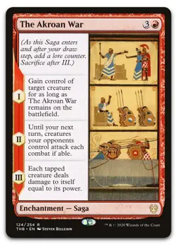 The Akroan War #124 (LP) Theros Beyond Death THB Magic MTG - Image 1