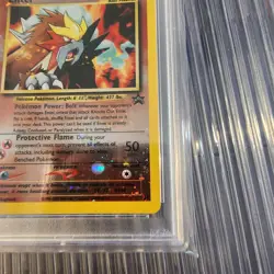 Entei 34/53 Pokemon Movie Promo 2001 PSA 8 NM-MT WITH 3 SWIRLS 🌀 - Image 3